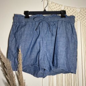 Chambray High Waisted Shorts from Target✨